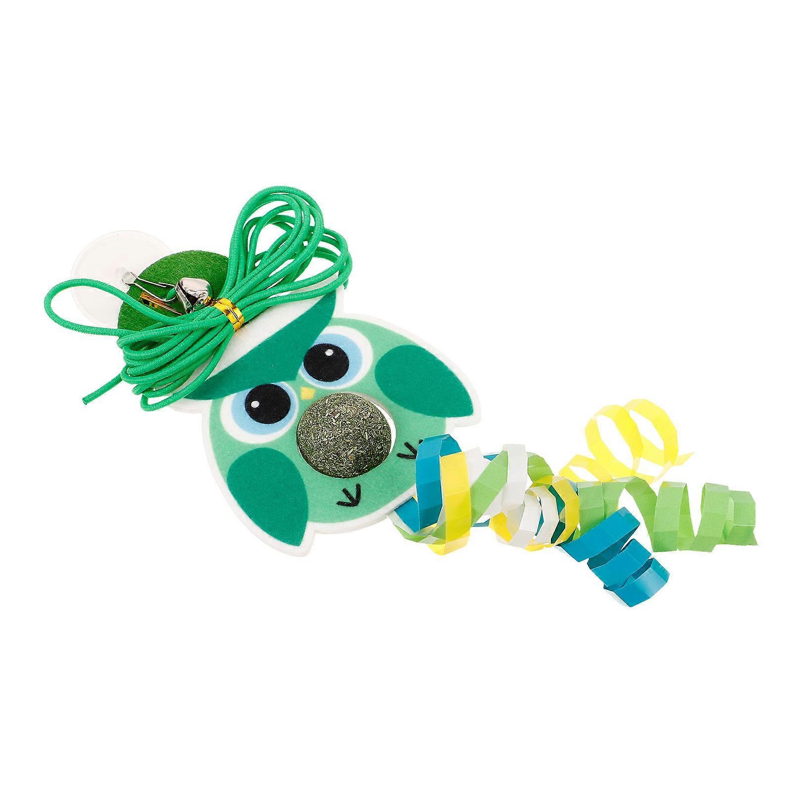 Cat Accessory Hanging Owl Toy for Interactive Play 4Pcs Pack