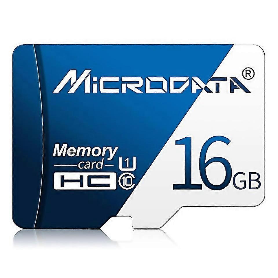For Microdata 16gb U1 And Tfmicro Sd Memory Card Blue White