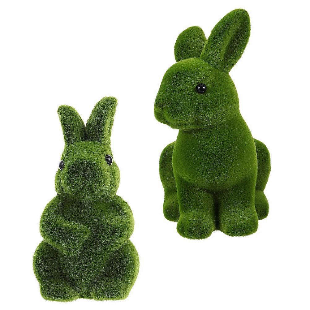 Wedding Decor Bunny Statue for Easter Garden with 4Pcs Set