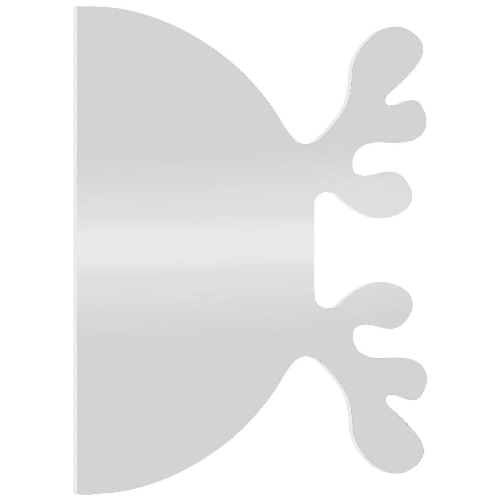 4Pcs Acrylic Cutting Board Handle Template for Accurate Cutting Transparent