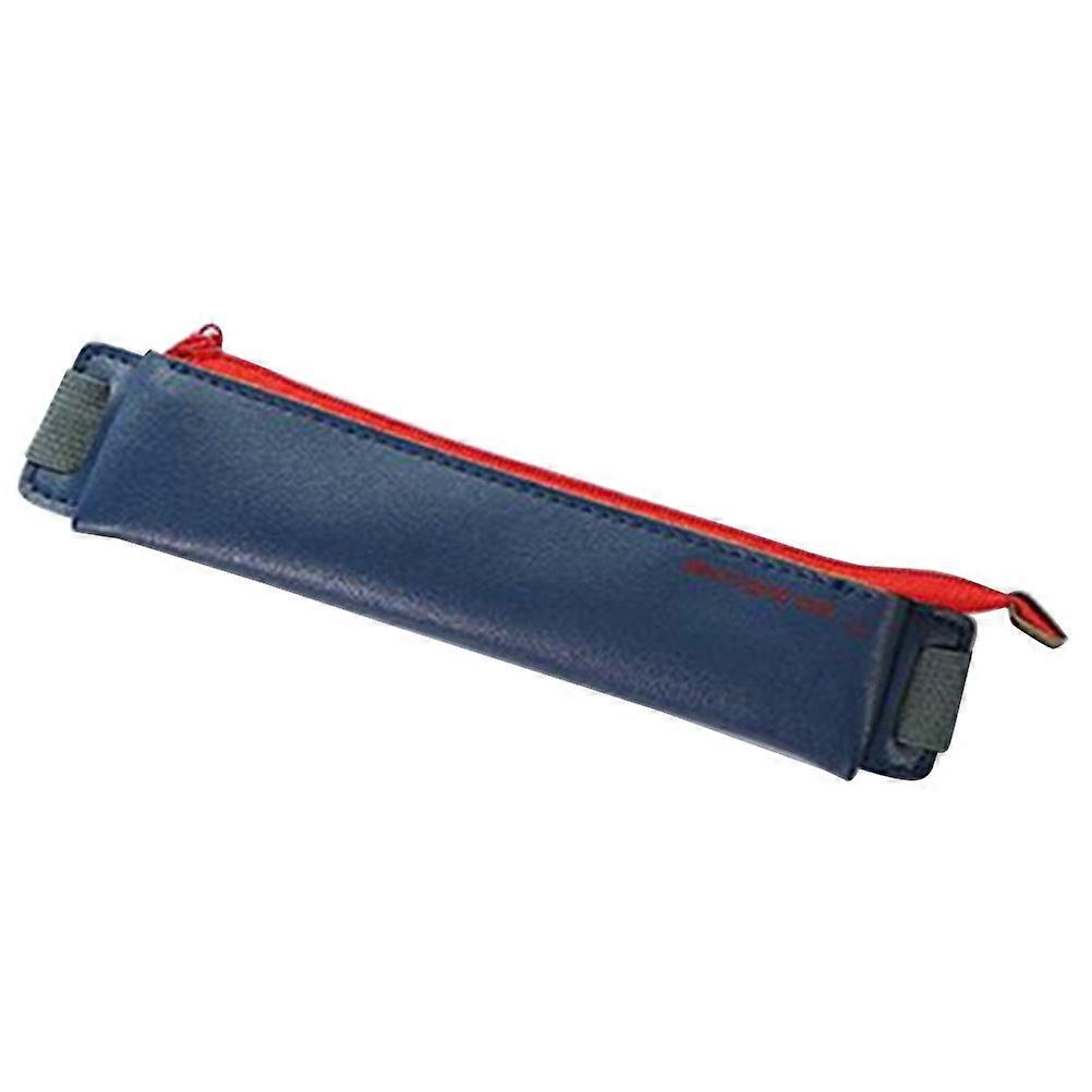 Pen Storage Bag for Business Use with Zipper 2Pcs Dark Blue