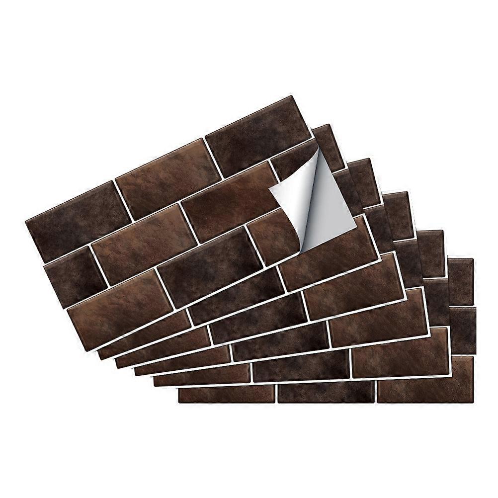 Self Adhesive Tile Wall Sticker for Decor 12Pcs Coffee Wall Sticker