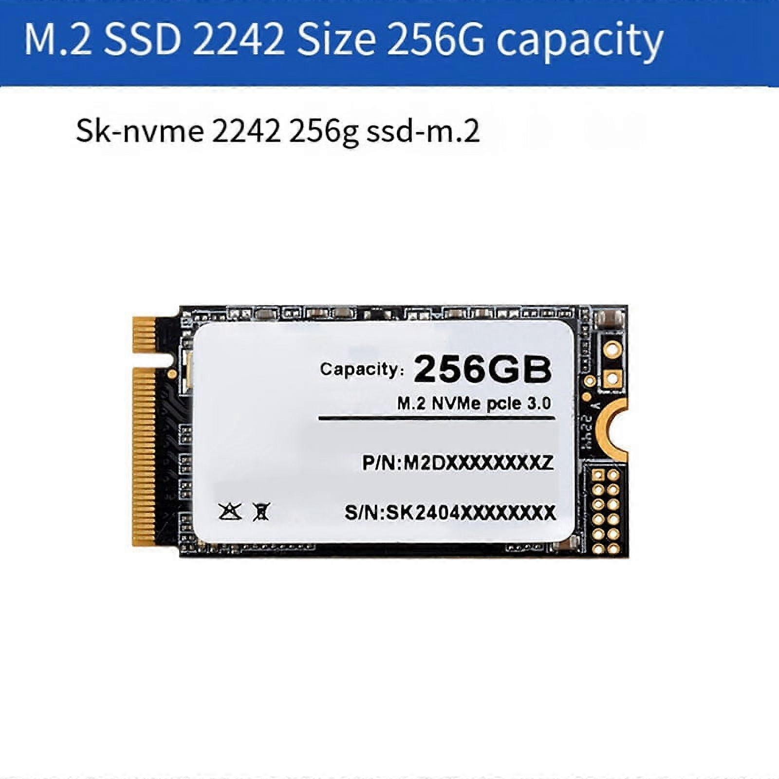 SK M2 NVME 2242 256GB High-Speed Solid State Drive High-Quality 3D Flash Memory High-Speed Reading/Writing