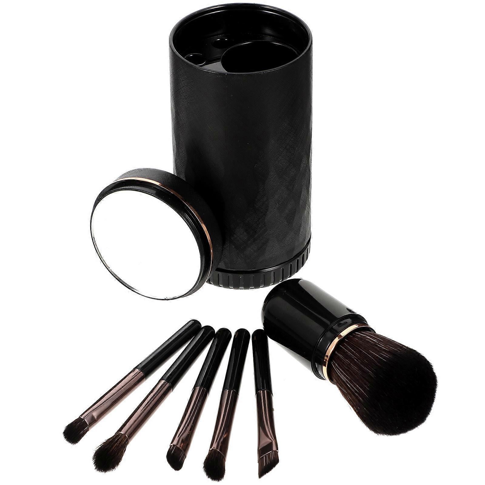 Professional Cosmetic Brush Set with Mirror for Makeup 5Sets