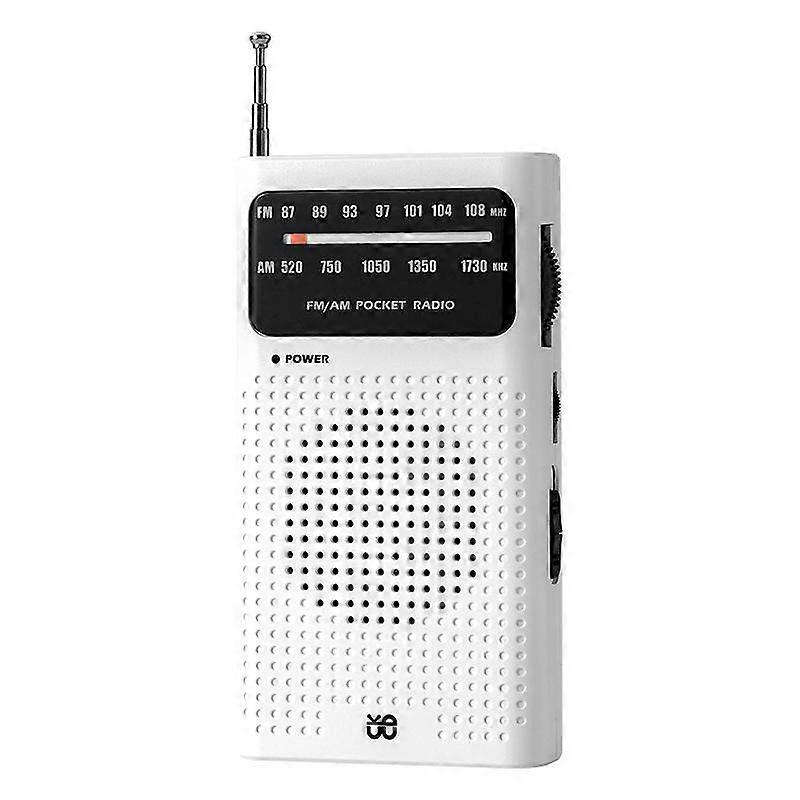 FM/AM Full-band Channel Portable Pointer Radio Player