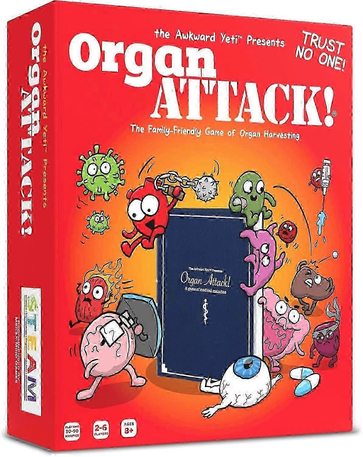 The Organ ATTACK!card game 26s