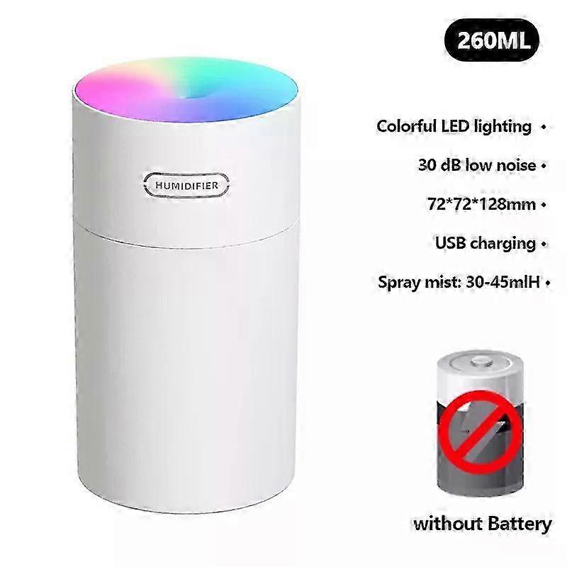 300Ml Air Humidifier Usb Ultrasonic Aroma Essential Oil Diffuser Romantic Soft Light Humidifier Mini Cool Mist Maker Purifier 25-26s