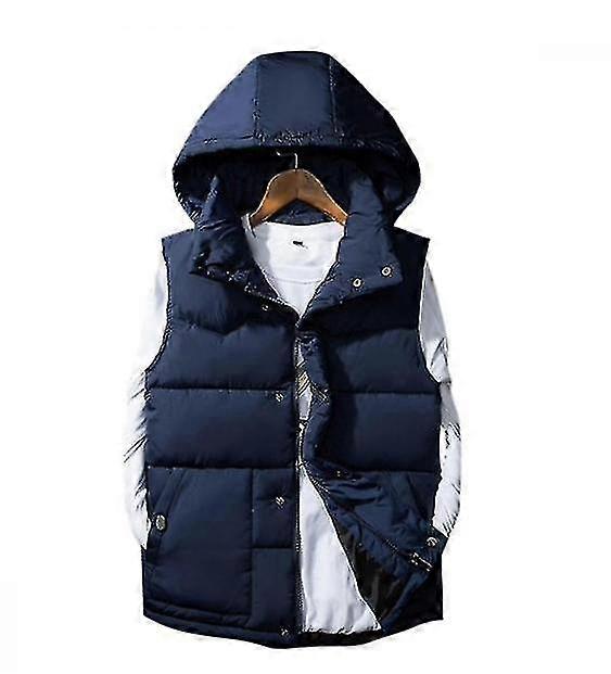 Herren Herbst Ärmellose gepolsterte Weste