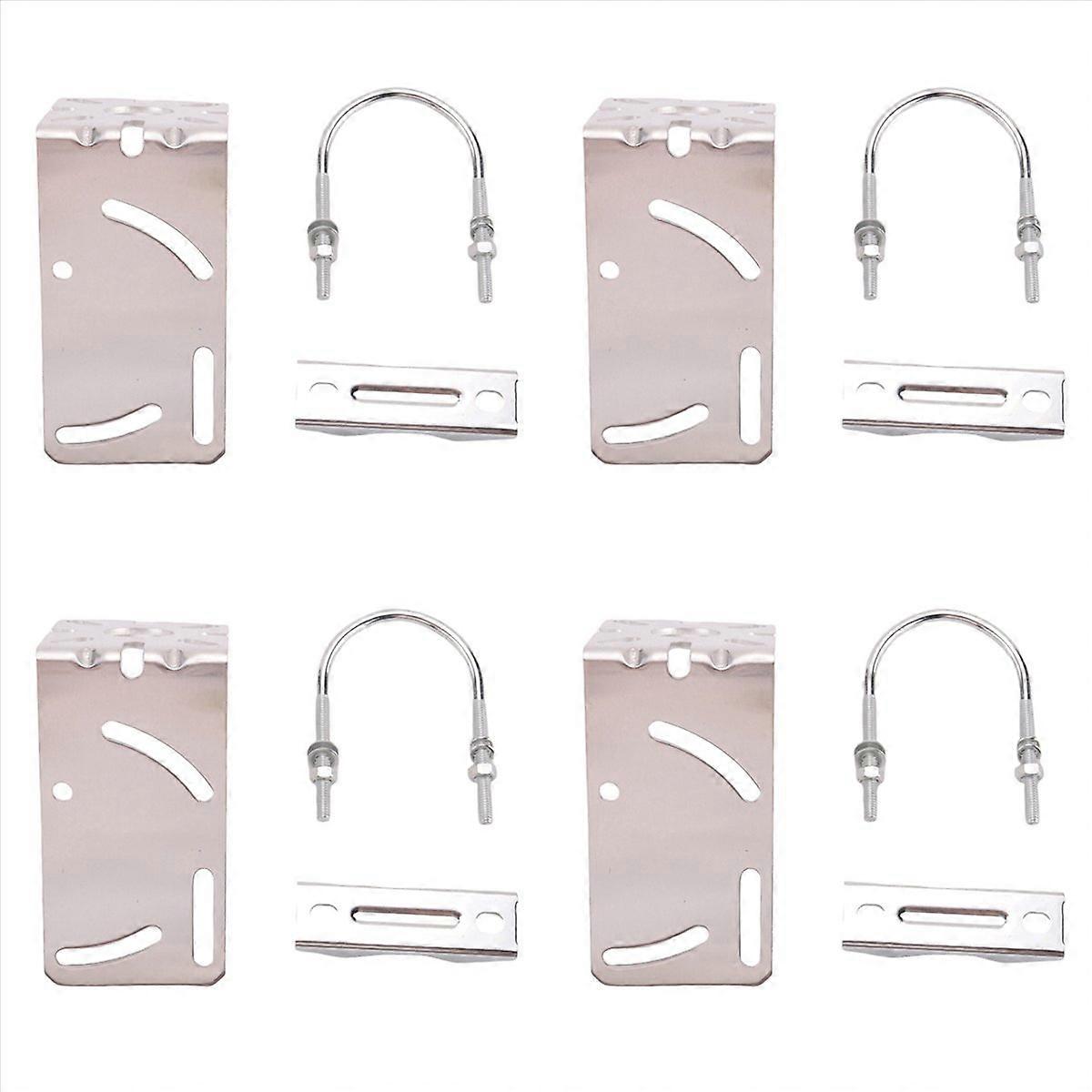 Supports d'antenne patch extérieurs en forme de L, cerceau de type U