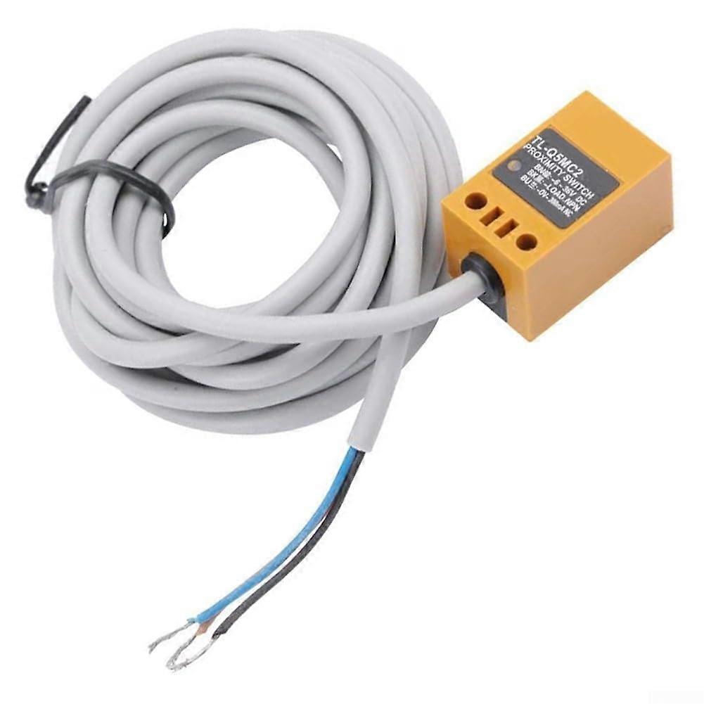 Inductive Proximity Sensor Model, NPN Normally Closed, DC 1224V, 5 mm Sensing Range