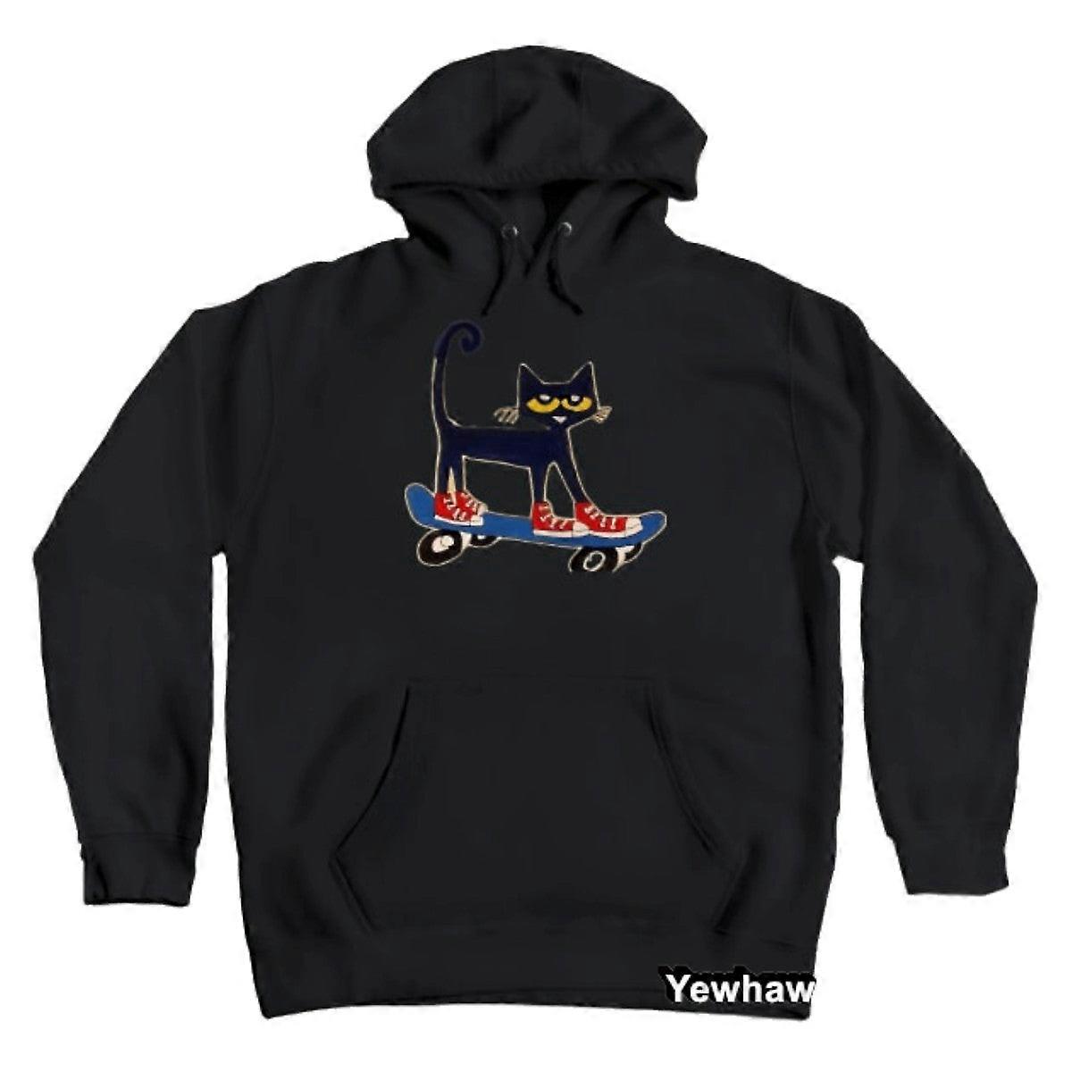 Pete The Cat Sudadera con capucha de skate