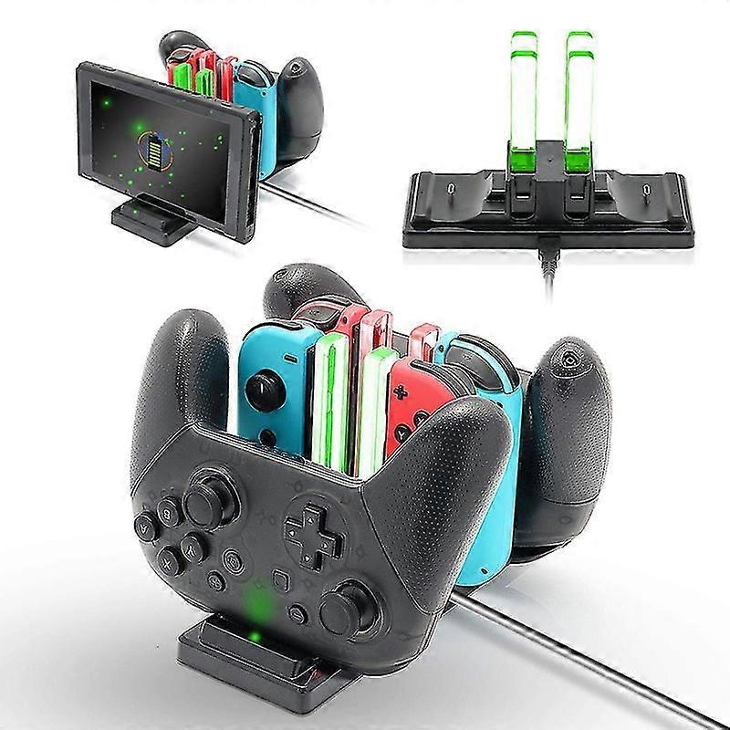 Type-c Charging Dock For Switch Joy-con  Switch Pro Controller With Led Prompt