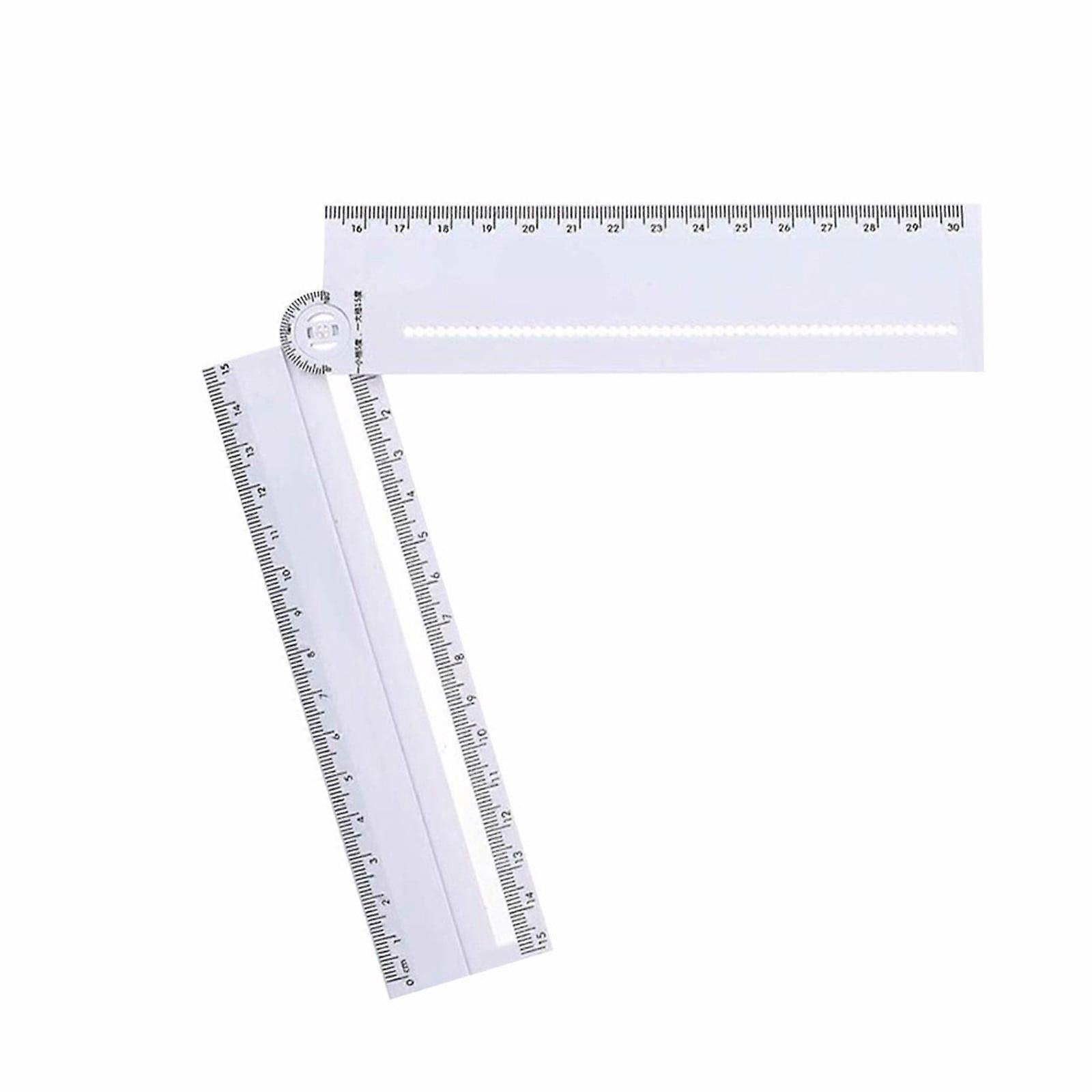 WRXMIJNHGSA Clearance,Ruler Plastic Inch Ruler Ruler Multifunction Standard/Metric Straight 12 Tools & Home Improvement