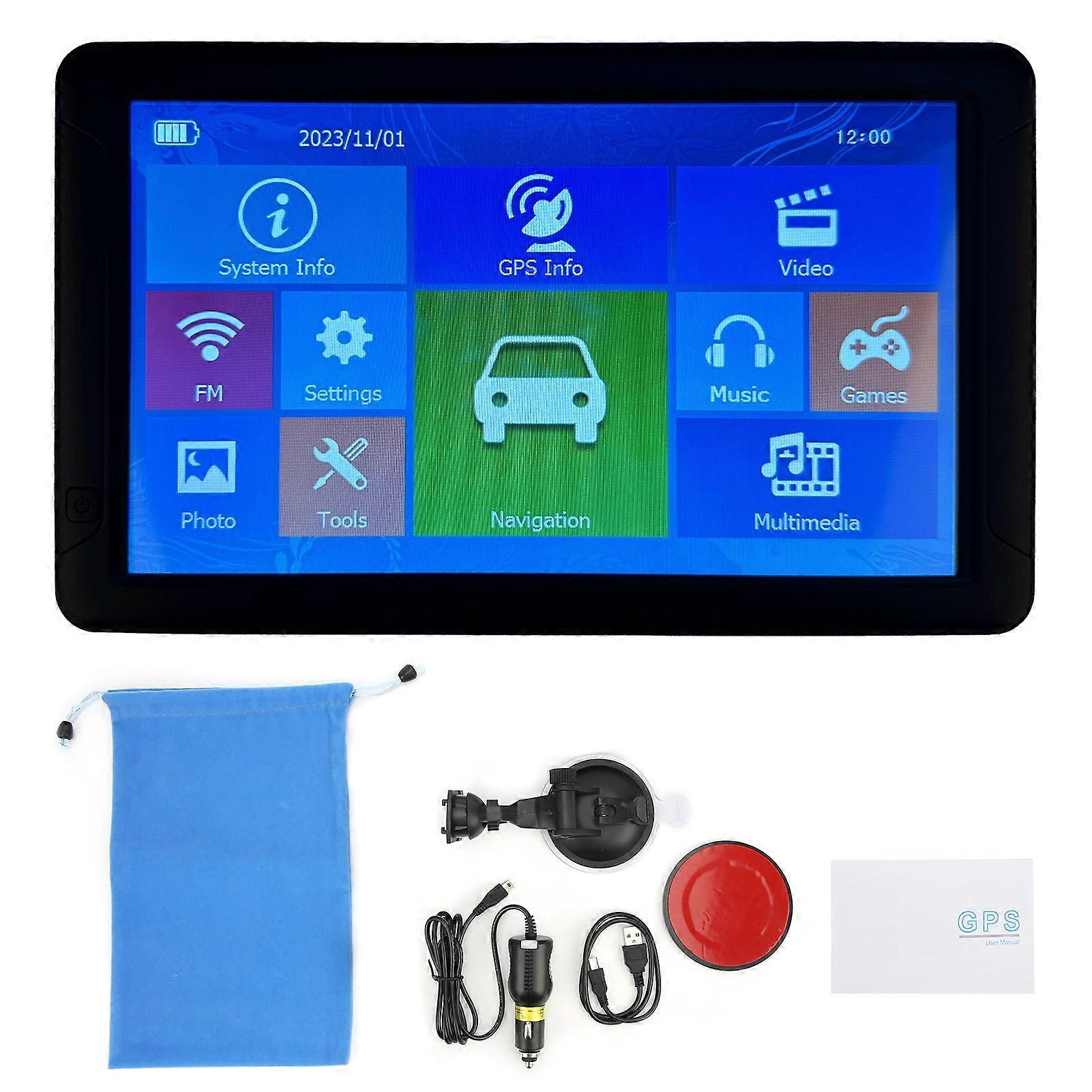 Large Screen Car GPS Navigation 9in for Truck Portable