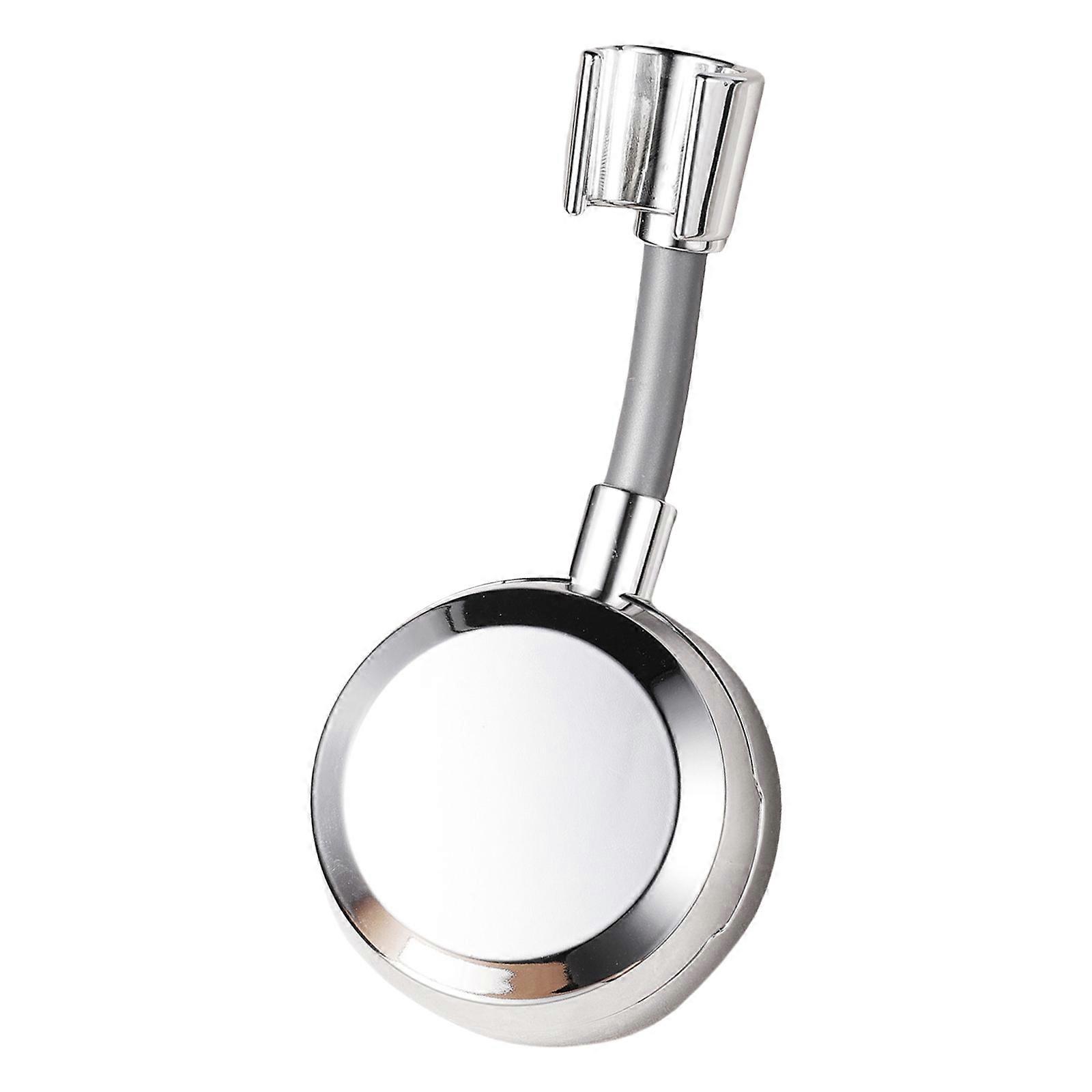 Multipurpose Shower Bathroom Accessory Suction Holders Sprayer Brackets Portable for Enhances Stability and Flexibility  silver