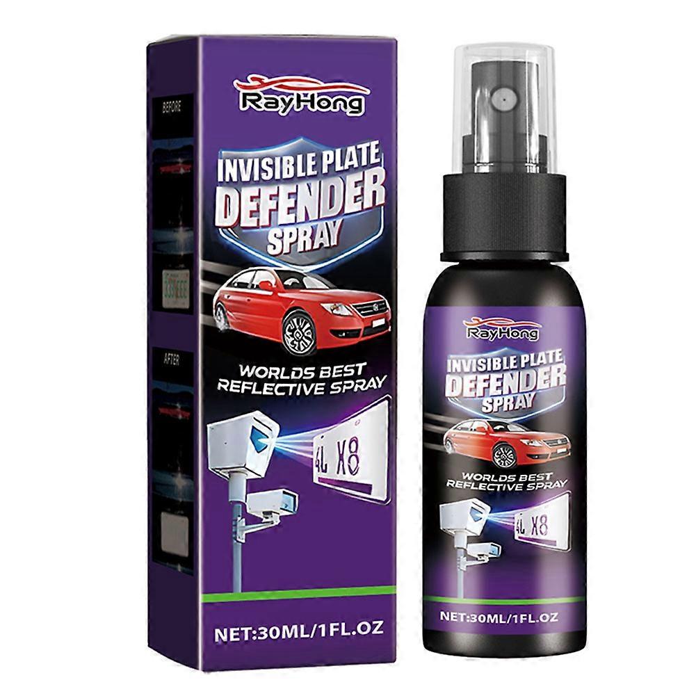 Auto-Shield Spray for Invisibles License Plate Easy Application Quick Dry Spray for SUV