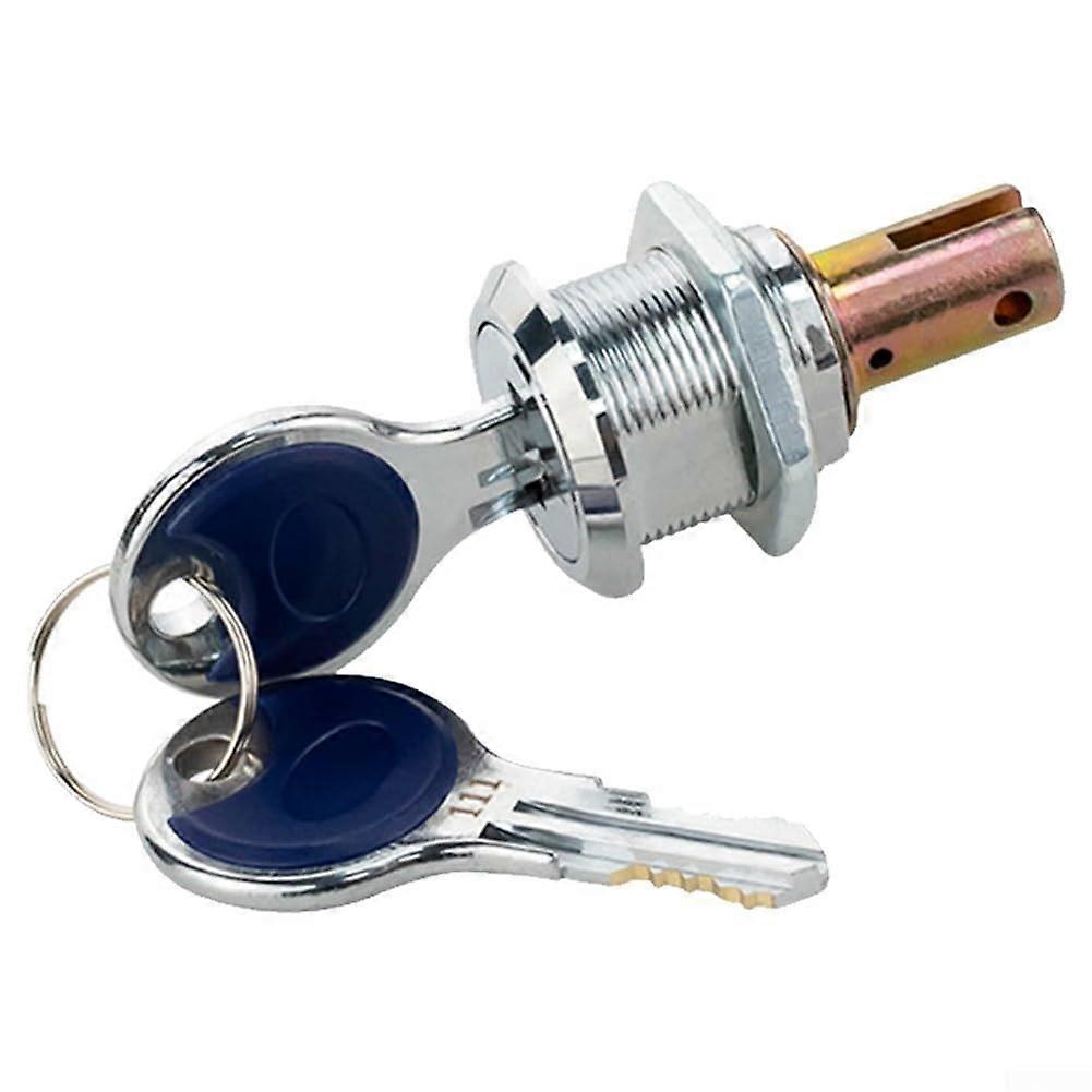 Gadget Toolbox Key Zinc Alloy Drawer Lock With Machine Core Flat Auto Chrome Finish For Cabinet WT9943