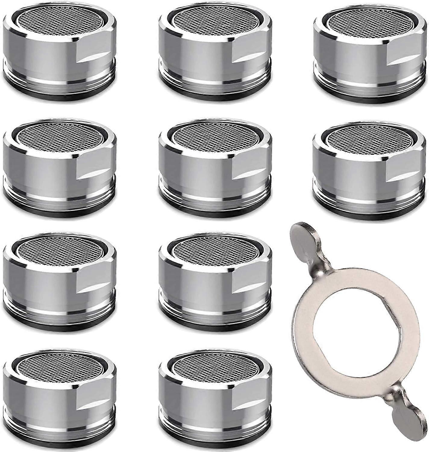 Tap Strainer M24 - Pack Of 10 Tap Aerator Attachment Male Thread Mixing Nozzle Insert  For Taps