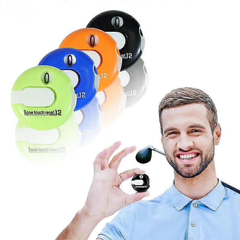 Golf Hat Clip Scorer One Click Zeroing Glove Clamp Counter  SC005