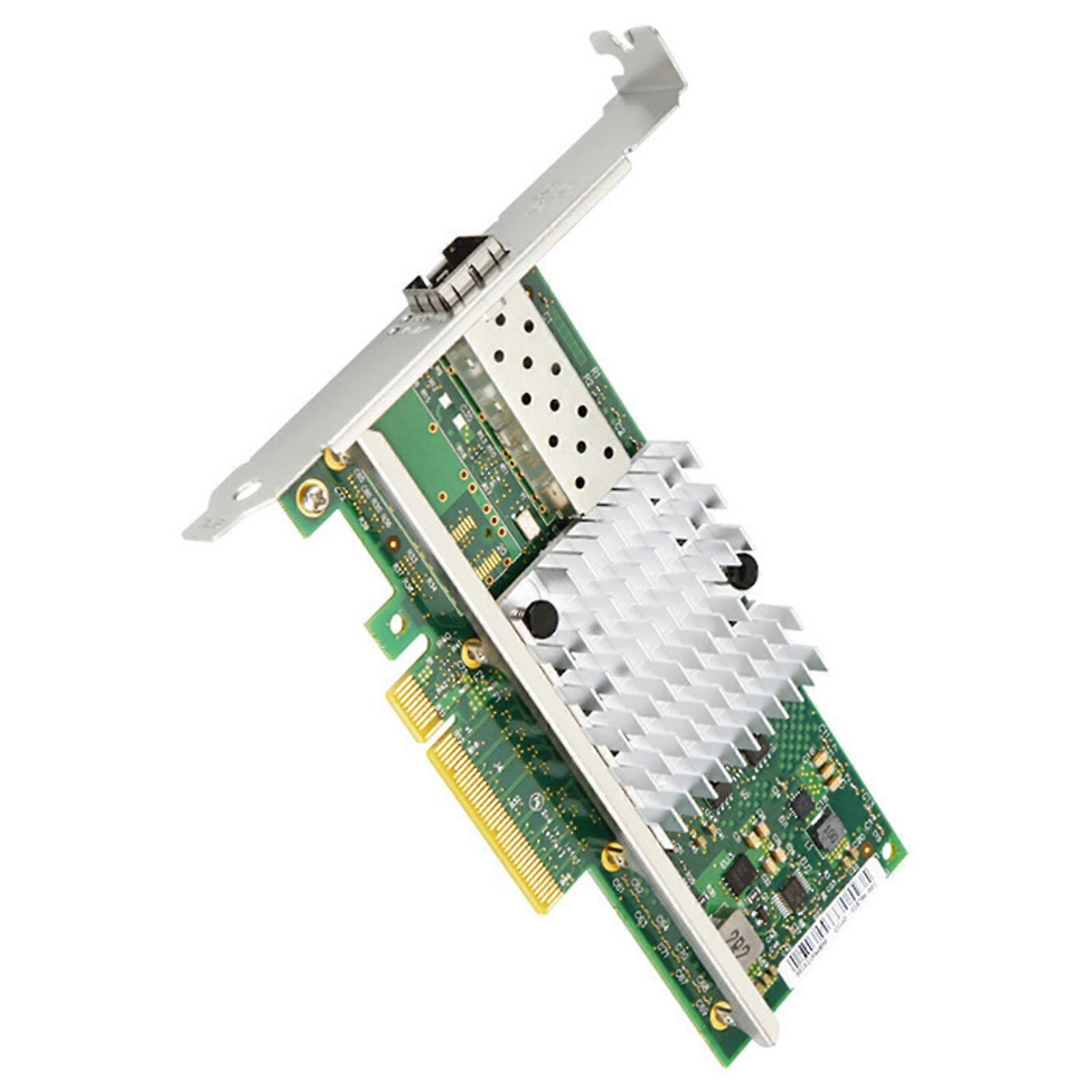 Low Profile 10G SFP+ Networking Interfaces Card PCIExpress X8 For Multiple Operating Systems Servers Multicolor