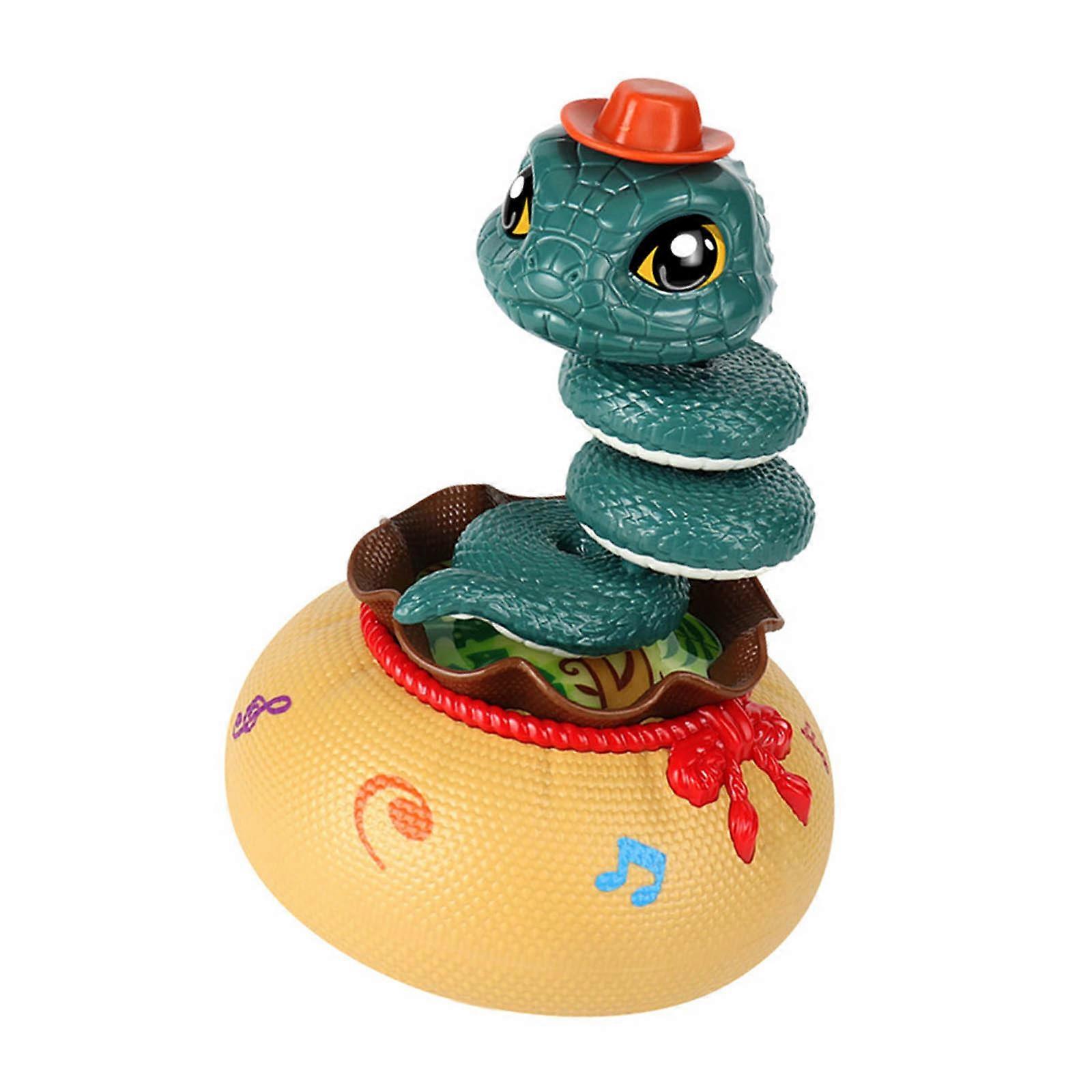 Light Up Crawling Snake Toy With Automatic Obstacle Avoidance Music Effects For Toddler Birthday Gift Family Gathering Multicolor