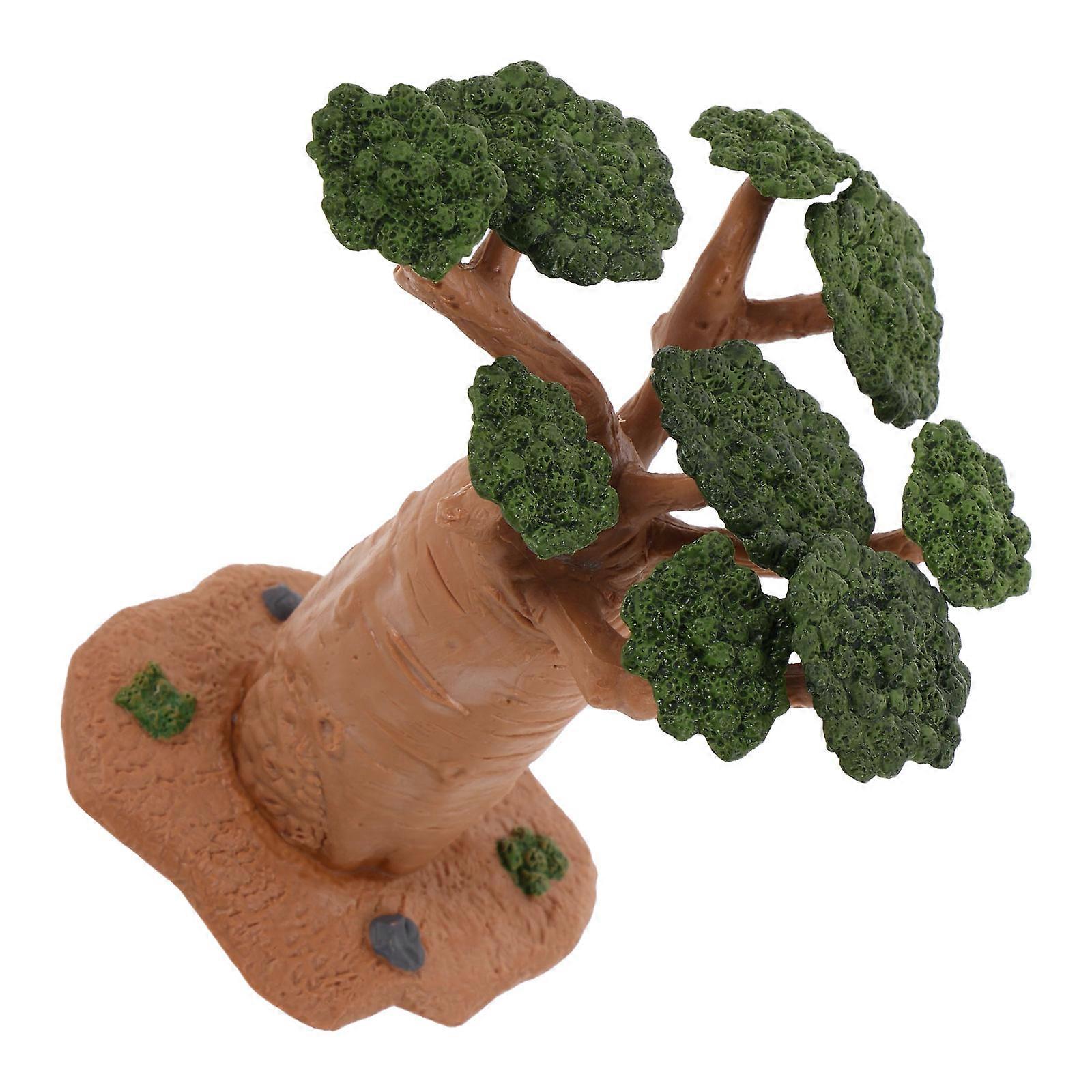Mini Model Trees for Diorama Realistic Simulation for Children