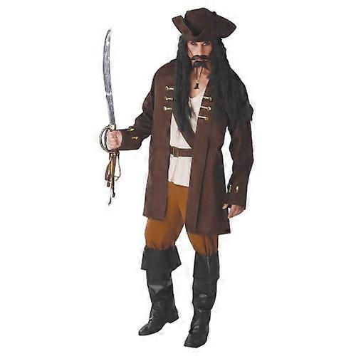 Fiestas Guirca Mens Pirate Captain Costume Set