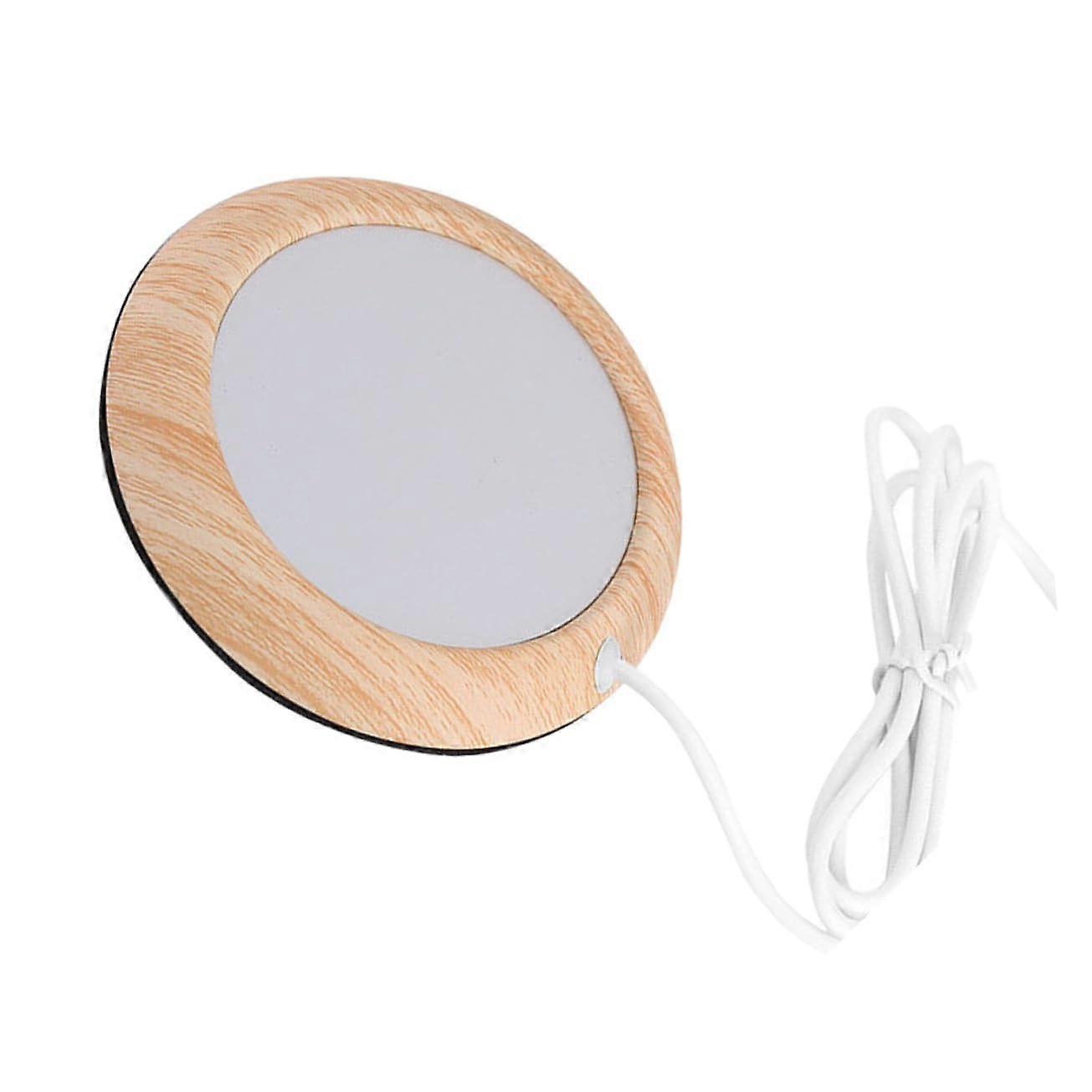 USB Coffee Mug Warmer Pad with Constant Temperature for Tea Milk Heating Desk Use Random Color