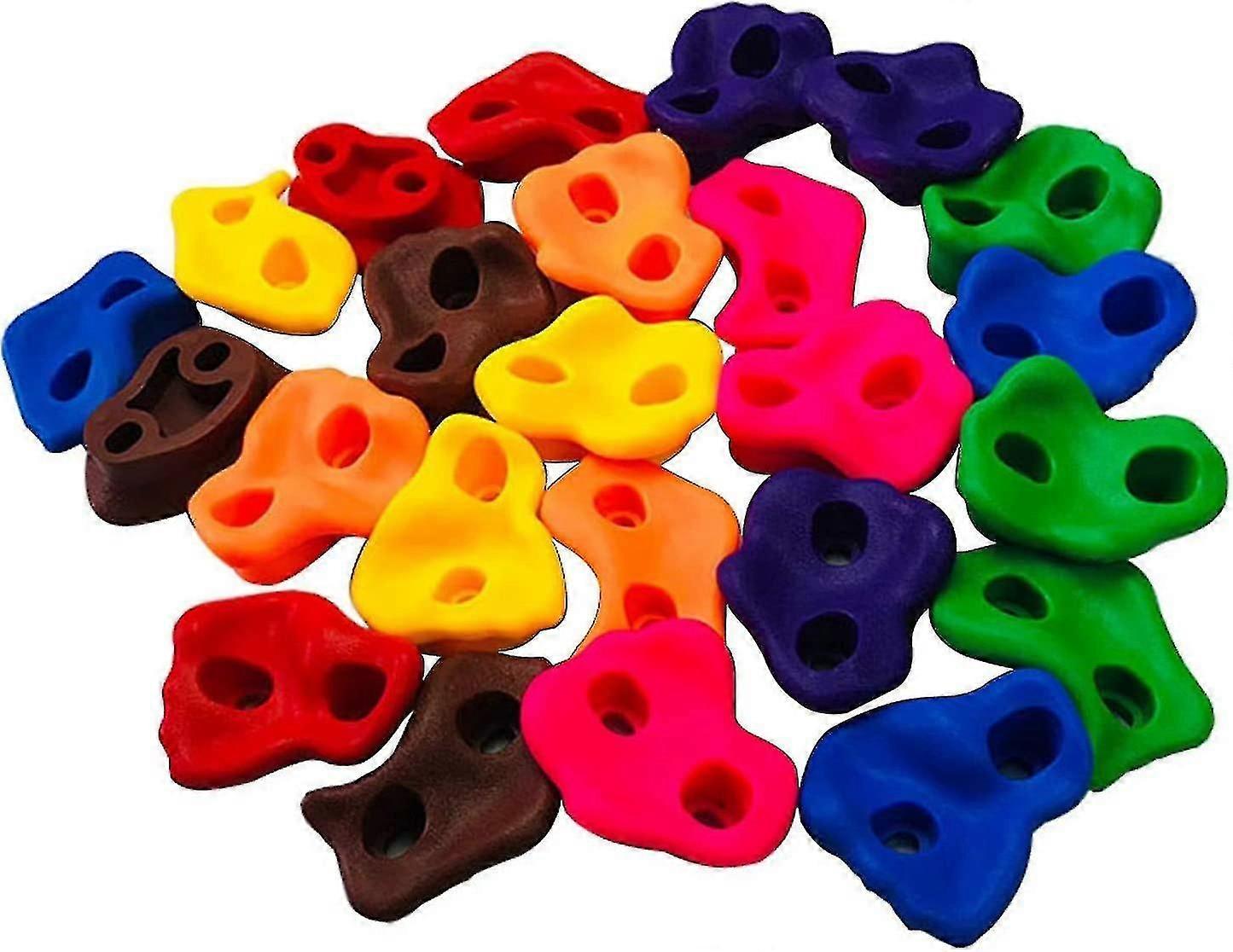 شبكات تسلق للأطفال ، مقابض تسلق ، برج لعب ، جدران تسلق ، متعدد الألوان ، داخلي وخارجي - HP