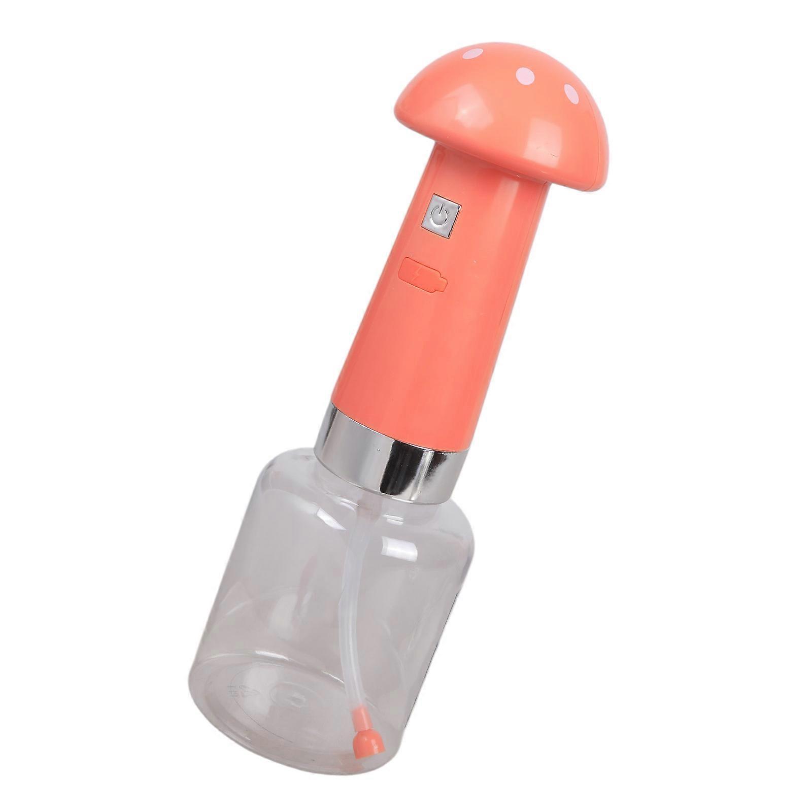 Immediate Pet Shampoo Bubble Producer Single Press Action Permanent ABS Elastomer Plan Multiple Pet Use  orange color