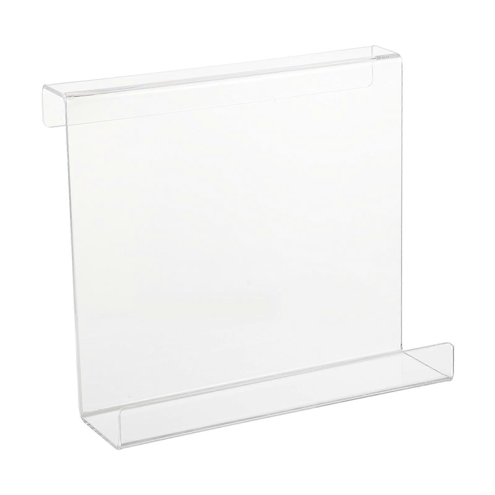 Acrylic E-Book Stand Reading Frame for Treadmill Rack 2Pcs Transparent