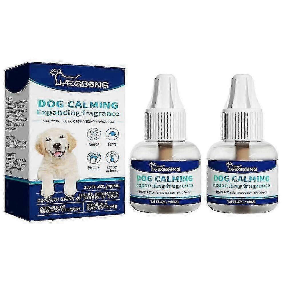 1-3x Dog Calming Pheromone Diffuser Refill Relieve Anxiety Stress Barking Chewing