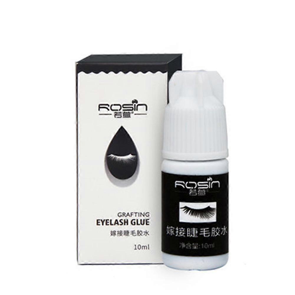 Professional Eyelash Extension Glue 10ml Strong Hold Fast Drying No Fumes Safe For Salon Home Use Beginner Friendly Long Lasting