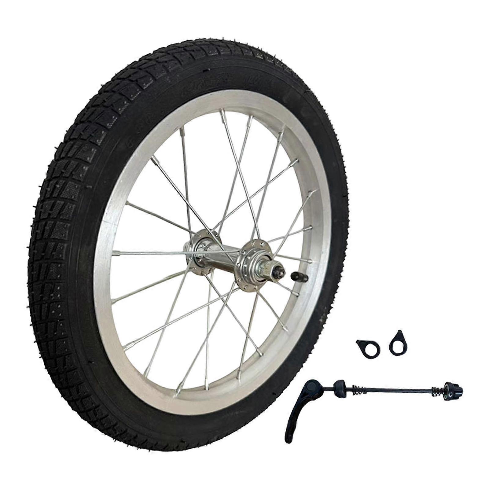 Bicycle Trailer Wheel Replace Premium Quick Release Strong Grip Easy to Install