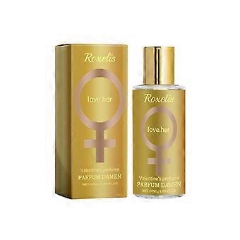 50 ml Valentinsdagsduft til kvinder, naturlig, let, frisk, hverdagsagtig, vedvarende duft til håndled og krop, charmerende parfume