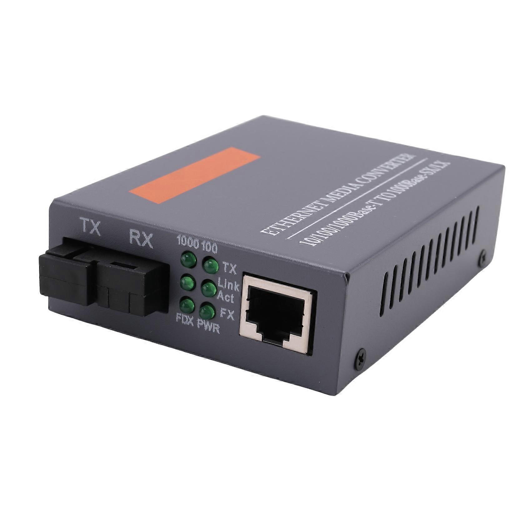 Gigabit Fiber Optical Media Converter HTB-GS-03 1000Mbps Single Fiber SC Port External Power Supply,Only B Port Terminal