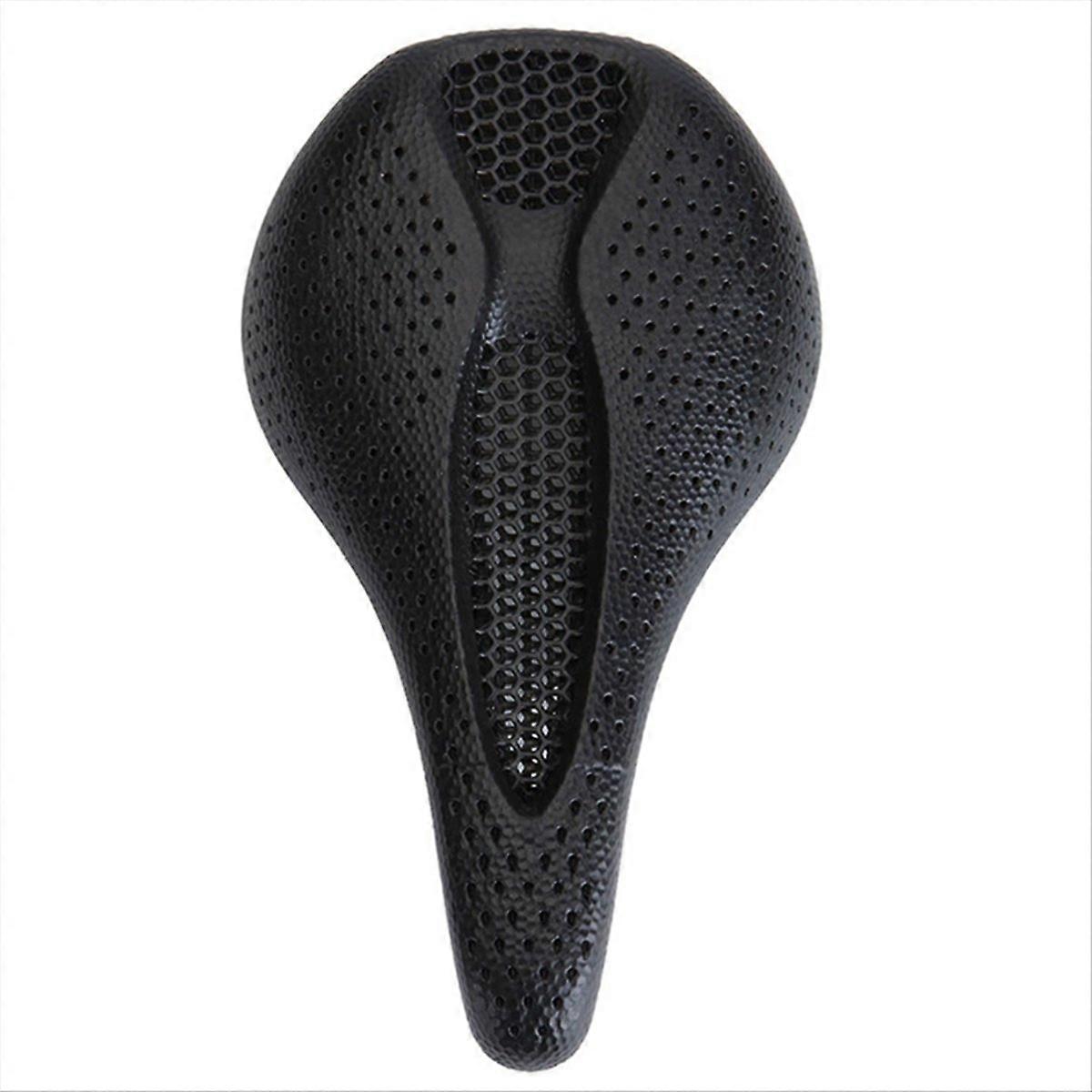 Selle de vélo en fibre de carbone imprimée en 3D, 143 mm