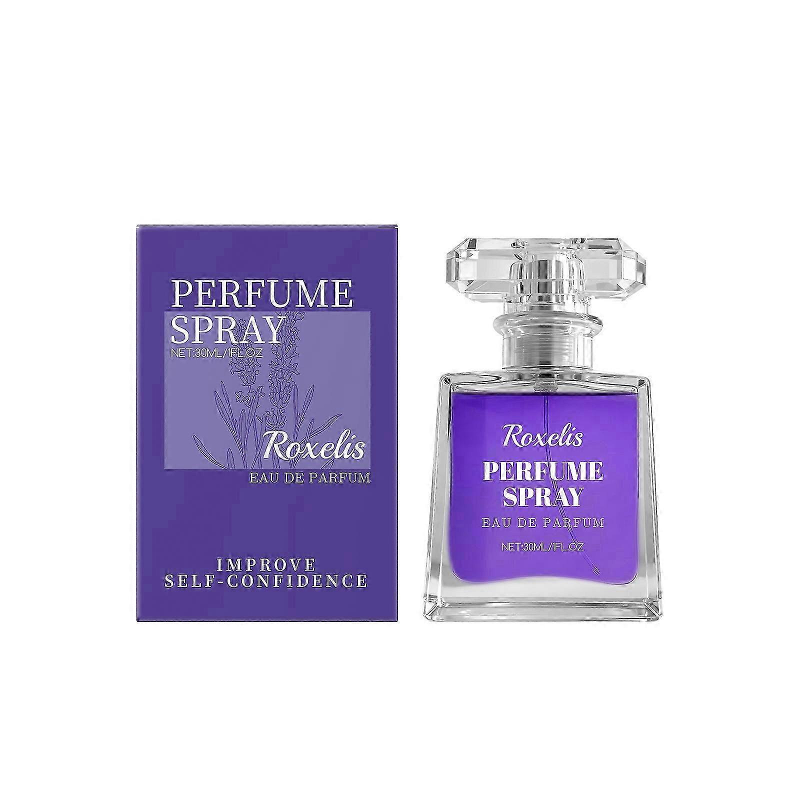 Roxelis Charm Lavender Perfume Is Gentle, Natural, Fresh, Delicate And Leaves A Lasting Fragrance. It Is Portable And Elegant For Daily Use