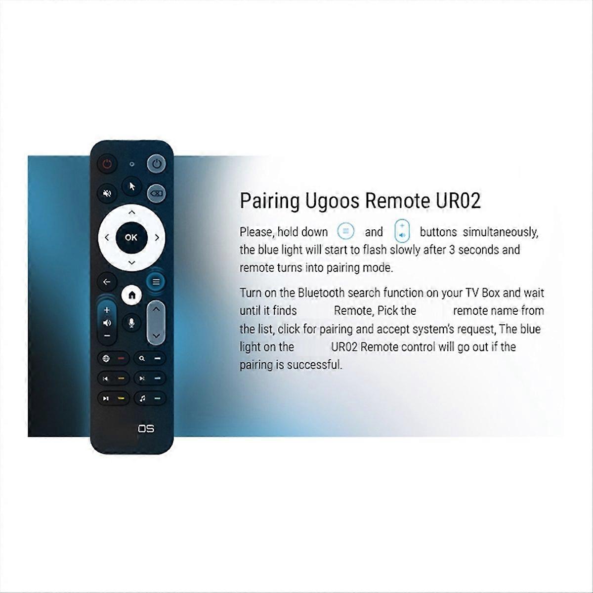 Replace UR02 BT Voice Remote Control Built-in Mic for AM8 PRO