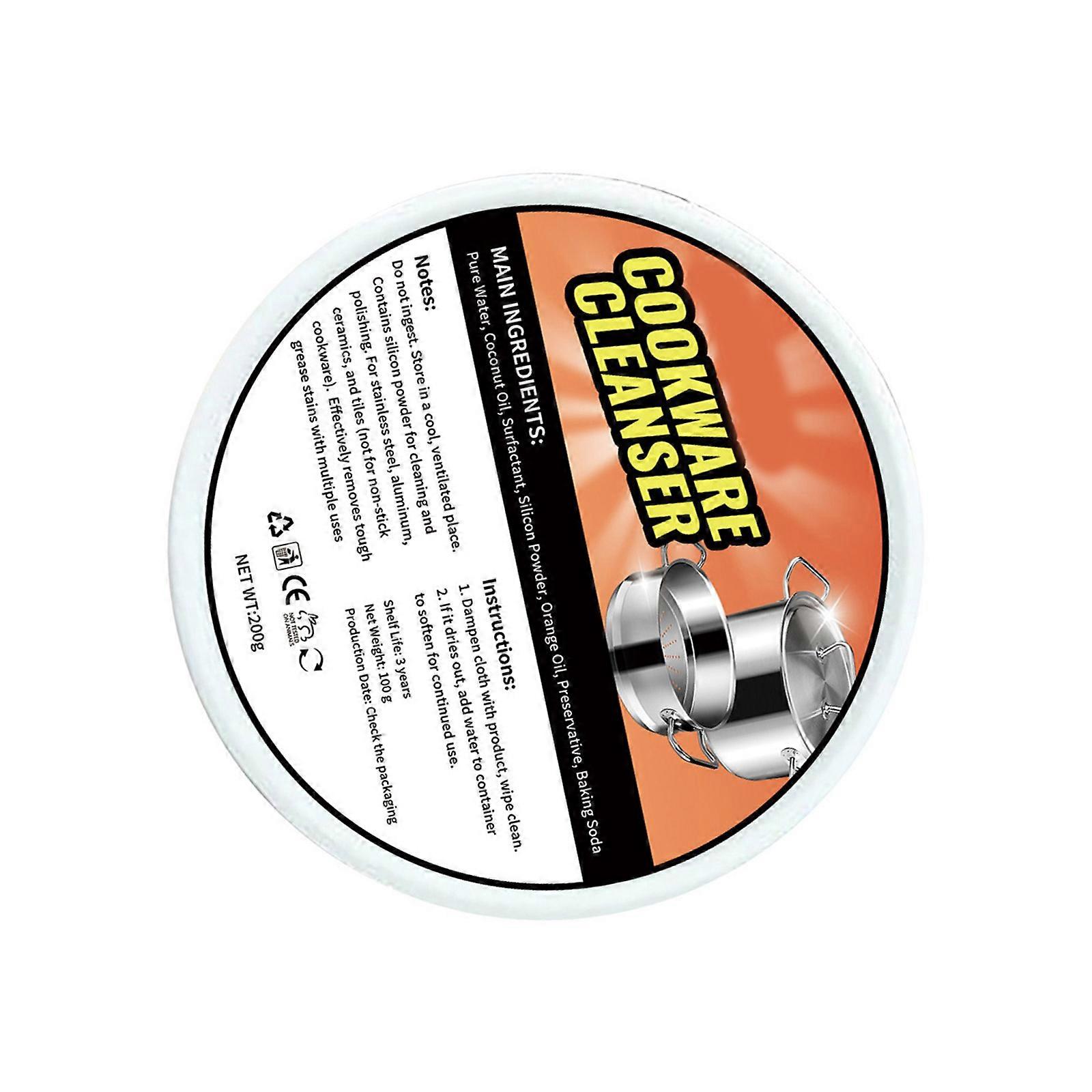 Powerful Grease and Rust Remover  Kitchen All-Purpose Cleaning Powder Clean and Protect Your Cookware Rust Remover Multicolor