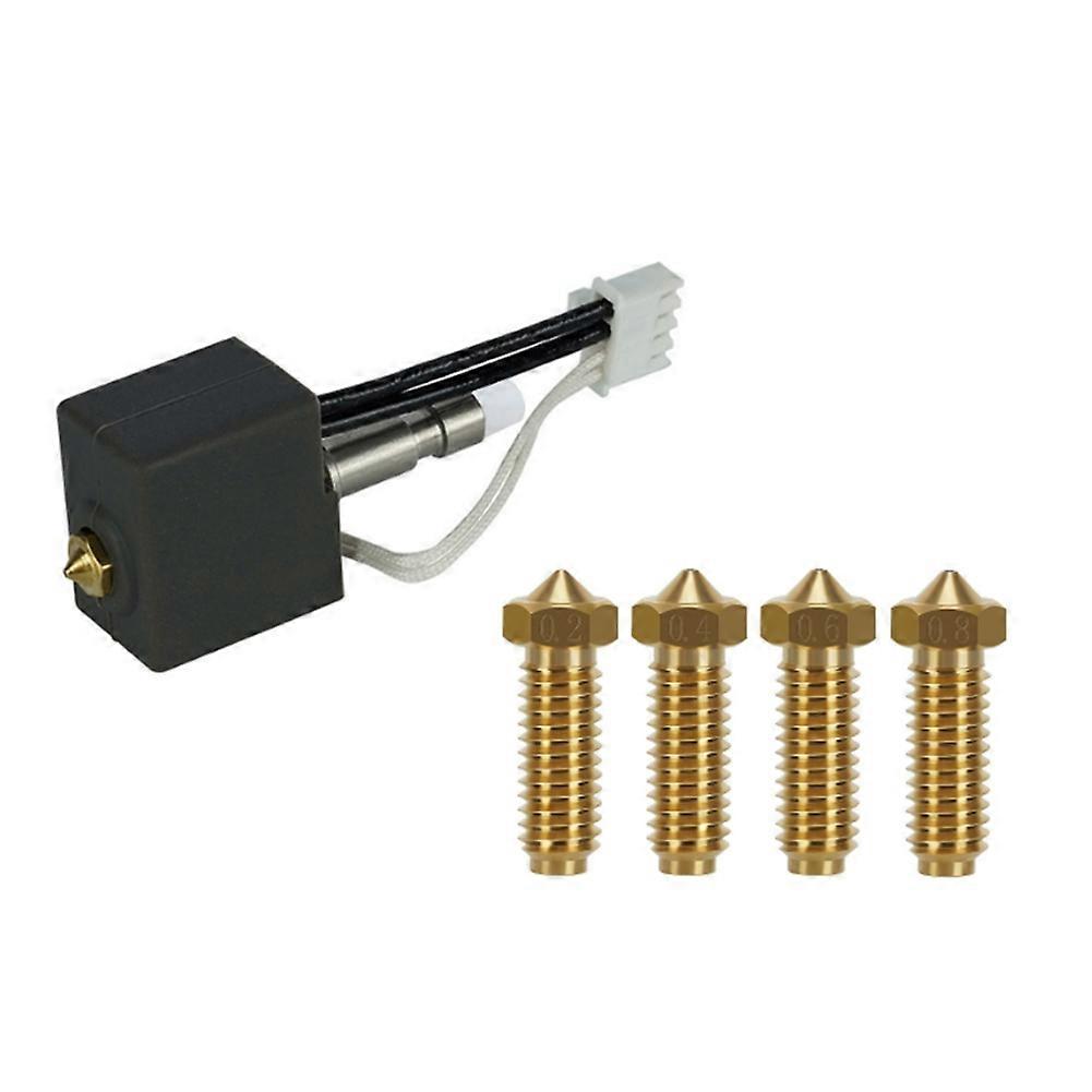 For Anycubic Kobra S1 Hotend Kit Complete Hot End Combo for 3D Printer S1C with Brass Nozzle Print Head