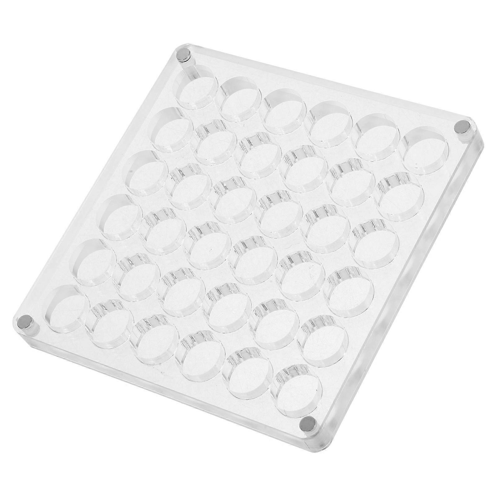 Rock Collection Display Case for Stone Storage Acrylic Transparent Box