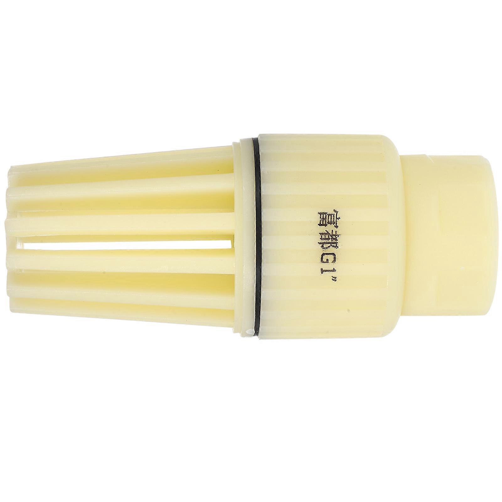 Foot Valve for Water Pump PVC Threaded Connection Backflow Preventer Valve