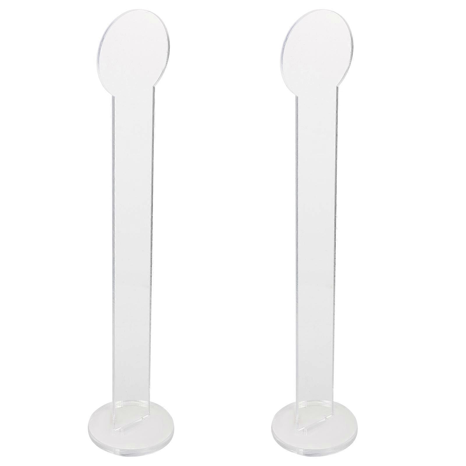 Acrylic Tape Display Rack for Home Use 4Sets Transparent Holders