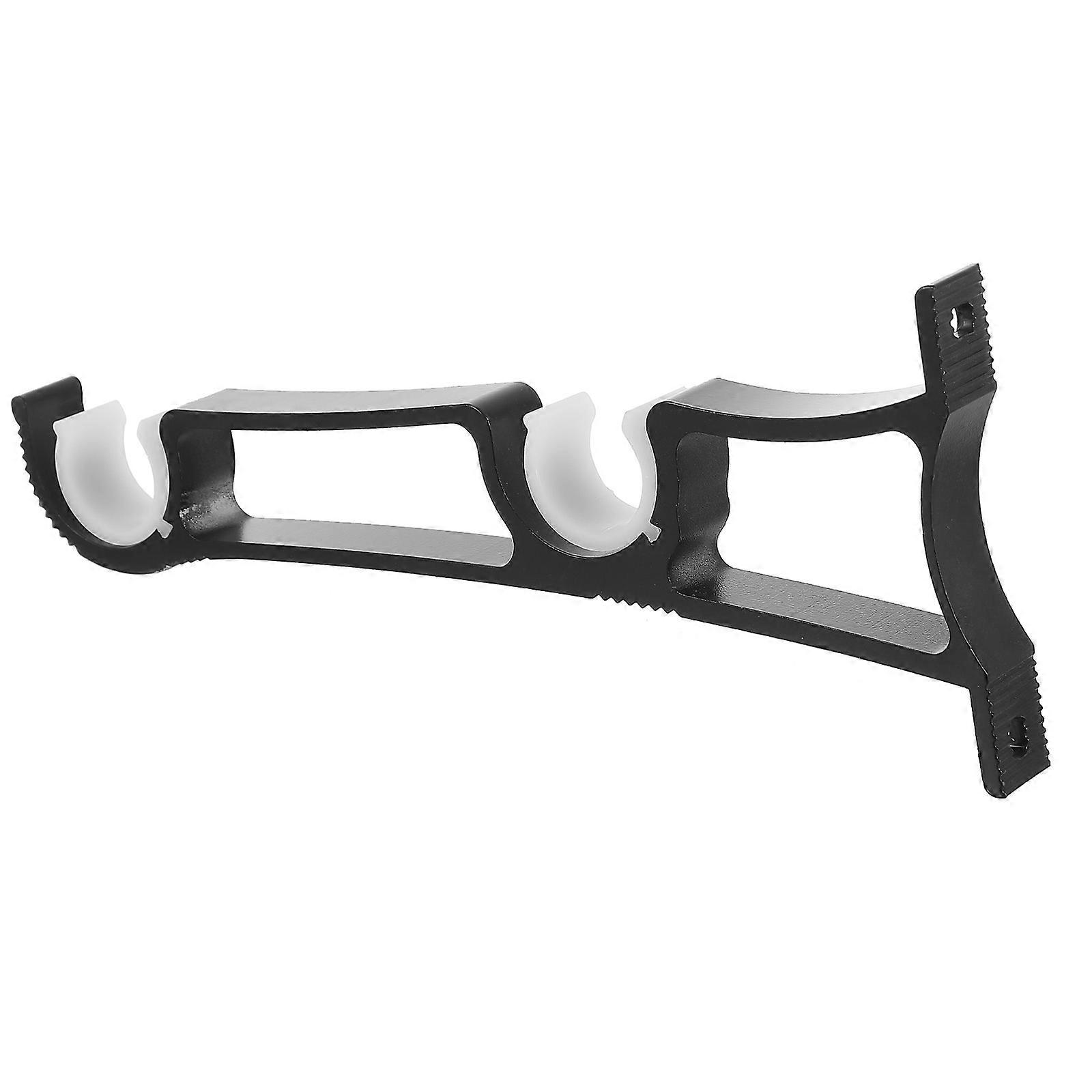 Heavy Duty Curtain Rod Bracket Thickened Double Pole Support