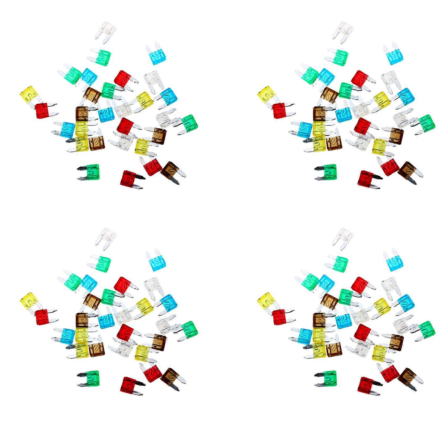4X 30 Mini Fuse Plug Set for Car Moto Automovil
