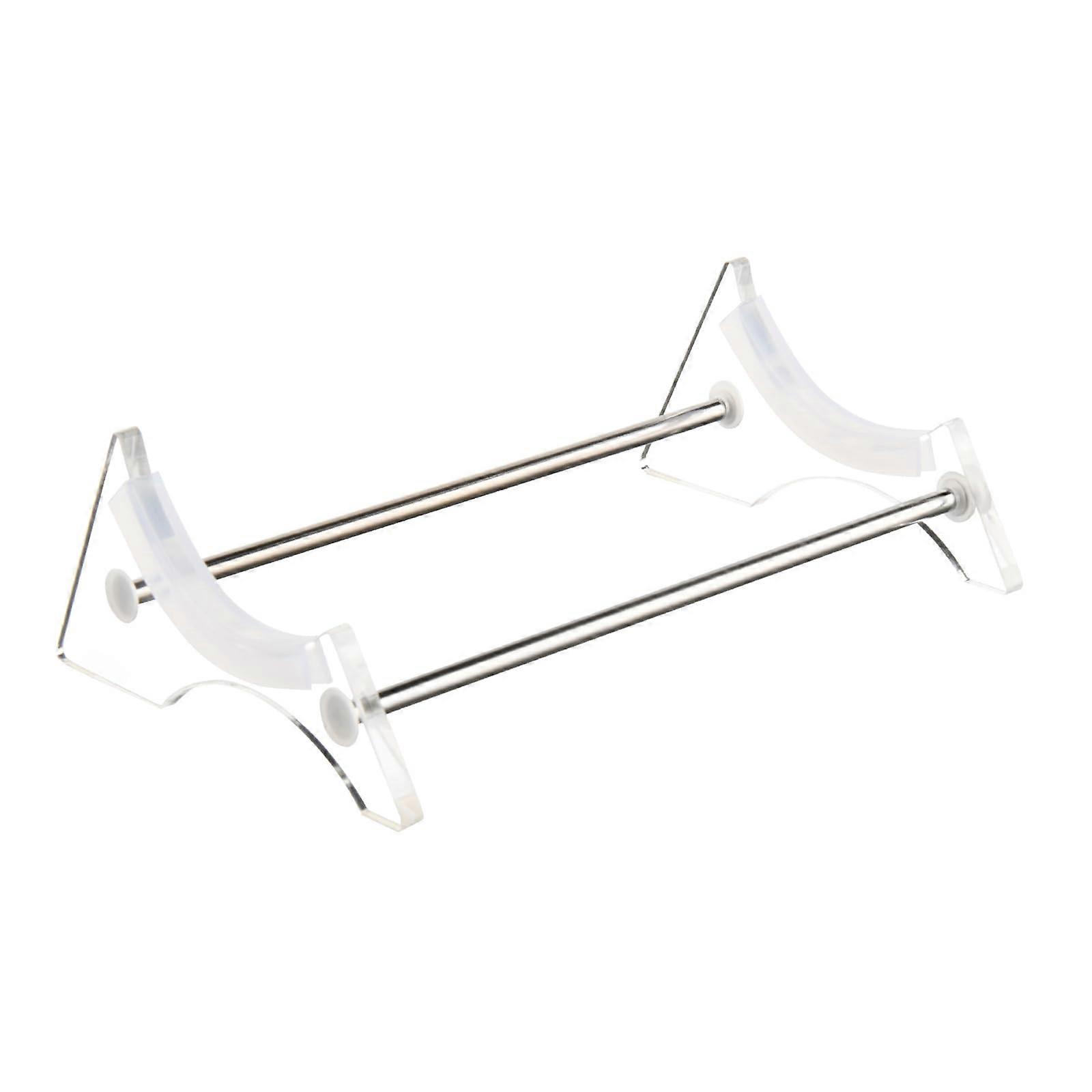 Acrylic Desktop Stand Holder For Speakers AntiSlip Transparent Table Display Rack Easy To Use