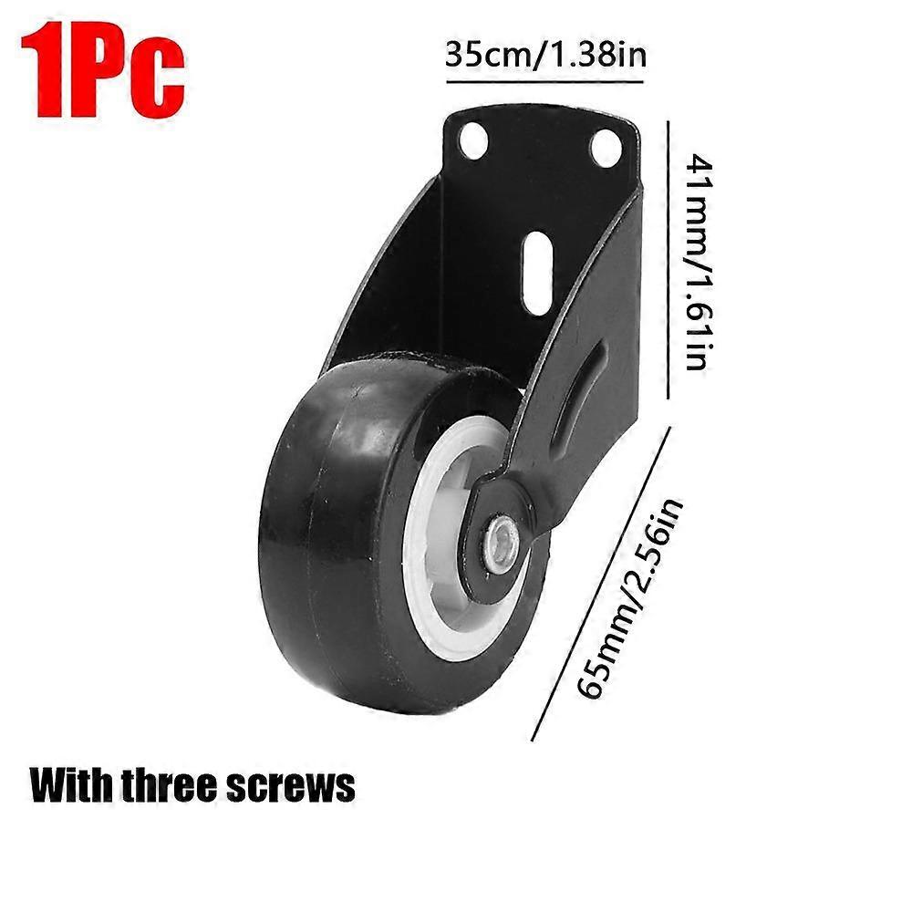 1/2Pcs Side Mounted Directional Roller Mobile Door Support Moving Wheel New Gate Casters