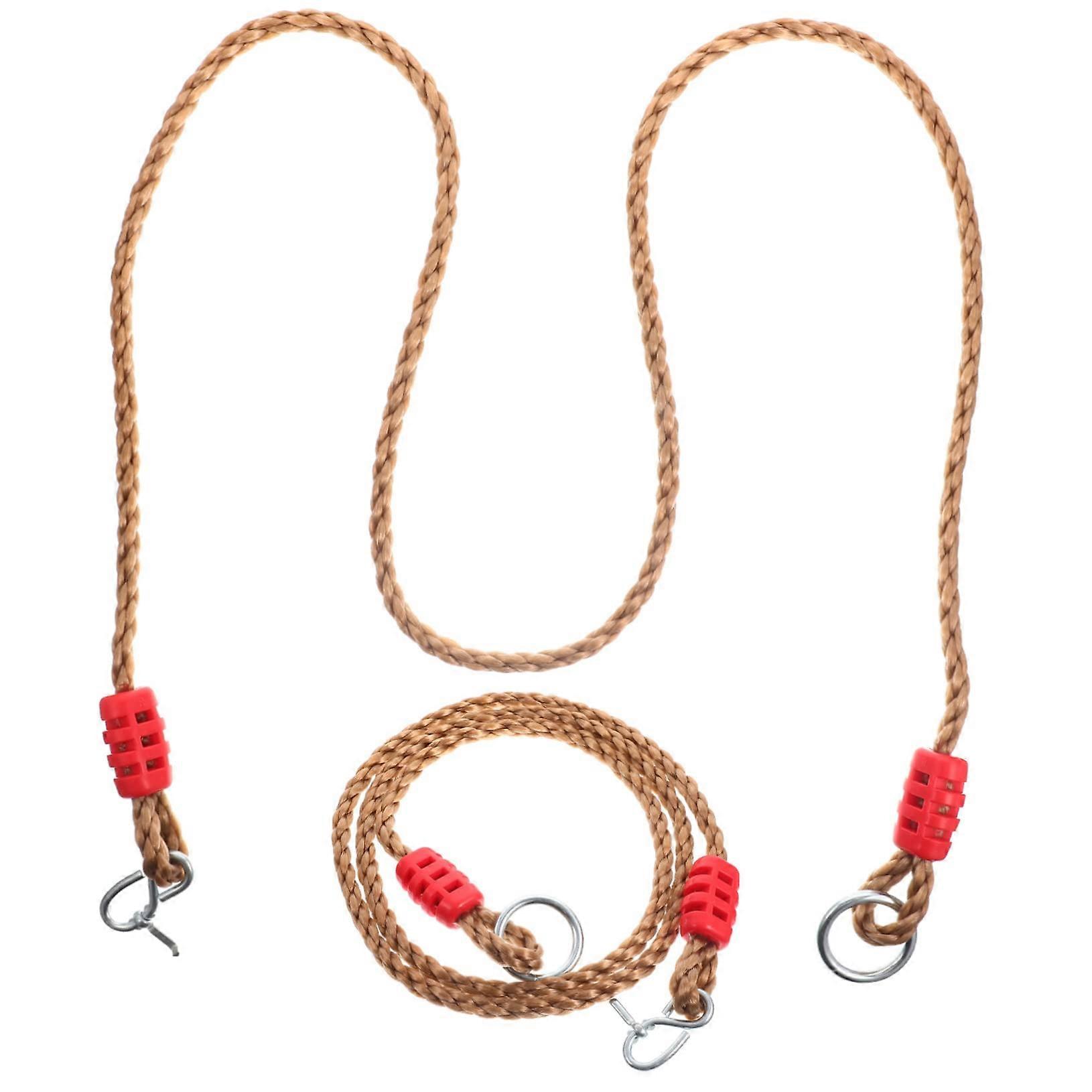 Tree Swing Straps Hammock Hanging Kit with Hooks, 200kg Load Outdoor Secure Attachment