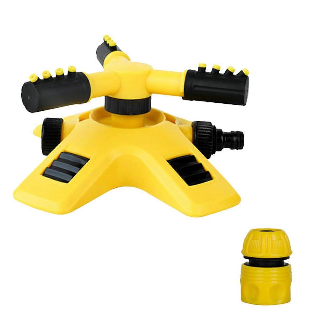 Garden Sprinkler 360° Rotating Lawn Sprinkler Adjustable Large Coverage for Automatic Watering System